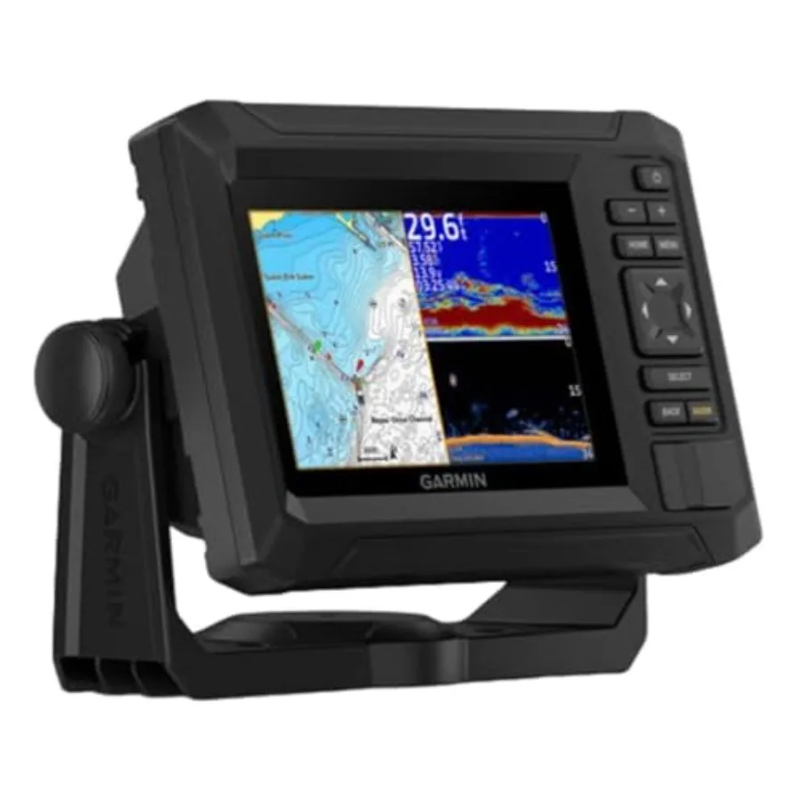 Fish Finder Transducer - ECHOMAP UHD2 53CV เครื่องพล็อตแผนที่/เครื่องหาปลา พร้อมแผนที่น่านน้ำภายในประเทศสหรัฐฯ และ