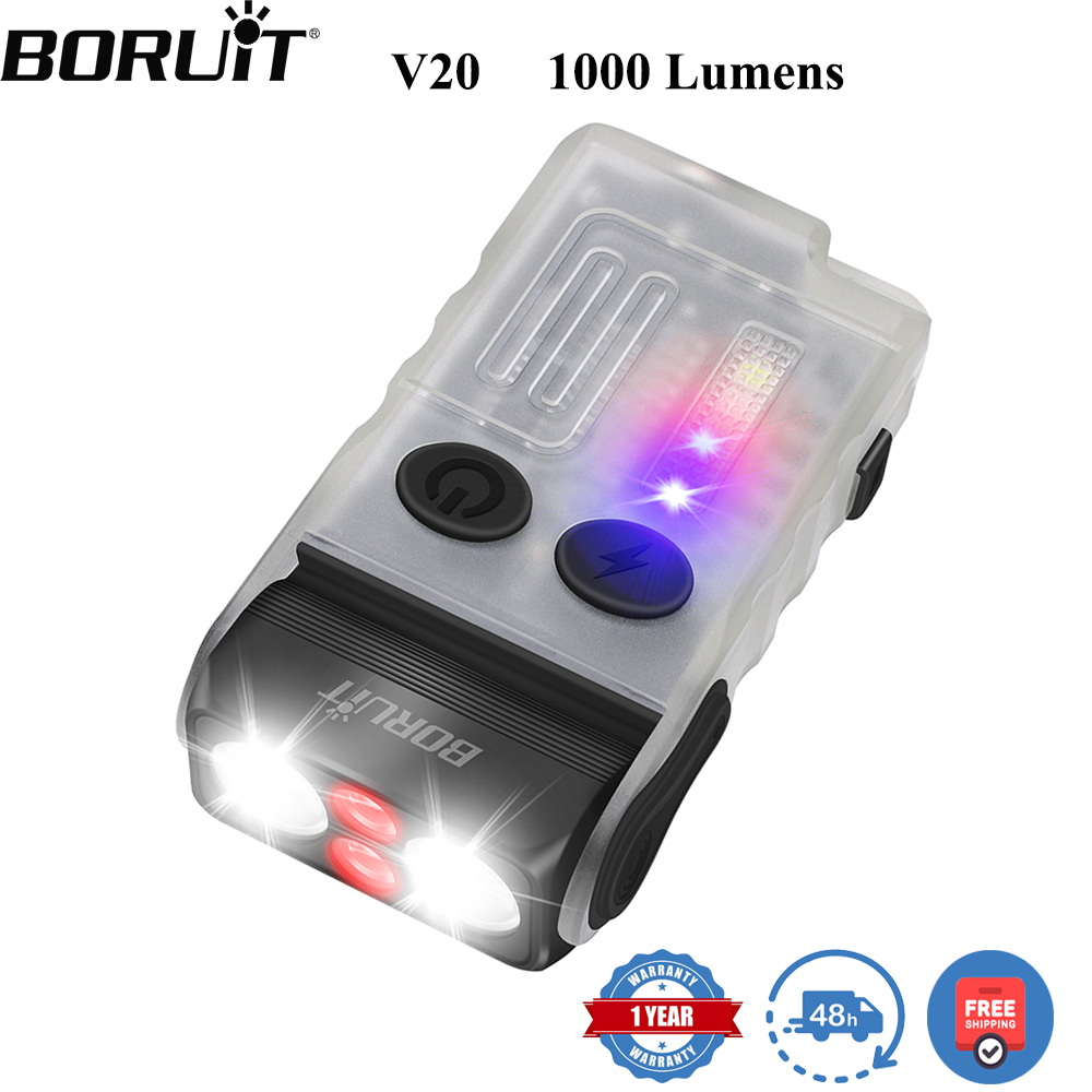 BORUiT V20 ไฟฉายพวงกุญแจ LED พ - Fishing Light บทวิจารณ์และราคา